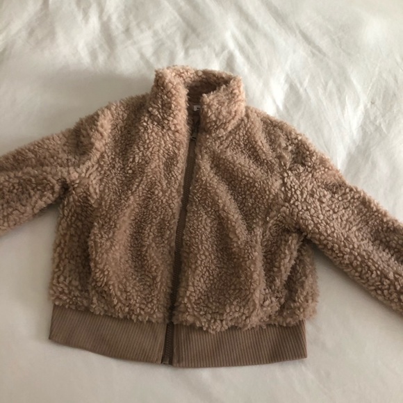 Suzanne Cropped Teddy Jacket - Taupe - Picture 7 of 7